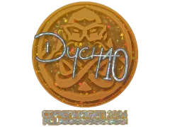 Sticker | Dycha (Glitter) | Copenhagen 2024