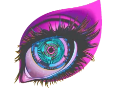 Sticker | Dystopian Gaze (Lenticular)