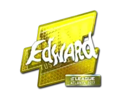 Klistermärke | Edward (Foil) | Atlanta 2017