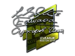 Sticker | Edward (Foil) | Boston 2018