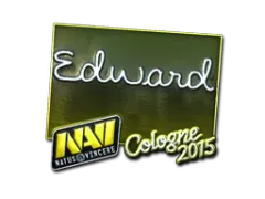 Klistermärke | Edward (Foil) | Cologne 2015
