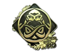 Наліпка | ENCE (золота) | Ріо 2022