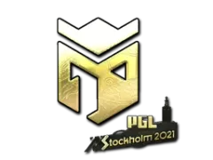 Sticker | Entropiq (Goud) | Stockholm 2021