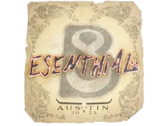 Наклейка | esenthial | Austin 2025