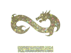 Abțibild | Eternal Fire (Sclipitor) | Copenhagen 2024