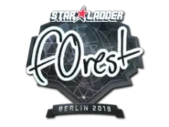 Sticker | f0rest (Foil) | Berlin 2019