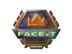 Sticker | FACEIT (Holo) | London 2018