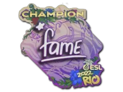 Aufkleber | fame (Meister) | Rio 2022