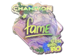 Çıkartma | fame (Holo, Şampiyon) | Rio 2022