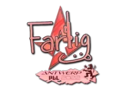Abțibild | Farlig (Holo) | Antwerp 2022
