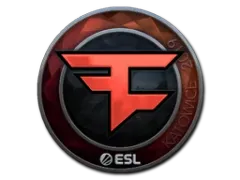 Наклейка | FaZe Clan (металлическая) | Катовице-2019