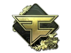 Autocolante | FaZe Clan (Gold) | Rio 2022