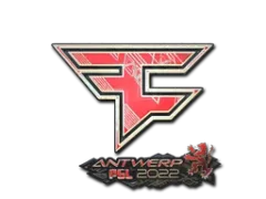 Naklejka | FaZe Clan (holograficzna) | Antwerpia 2022