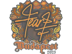 Sticker | fEAR | Budapest 2025
