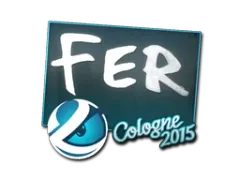 Klistermærke | fer | Cologne 2015