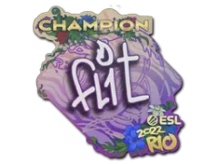 Aufkleber | FL1T (Meister) | Rio 2022