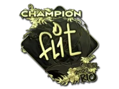Sticker | FL1T (Gold, Champion) | Rio 2022