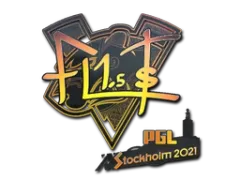 Aufkleber | FL1T (Holo) | Stockholm 2021