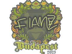 Sticker | FlameZ | Budapest 2025