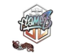 Klistermærke | FlameZ (Holo) | Paris 2023