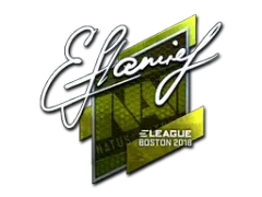 Sticker | flamie (Foil) | Boston 2018