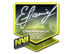 Sticker | flamie (Foil) | Cluj-Napoca 2015