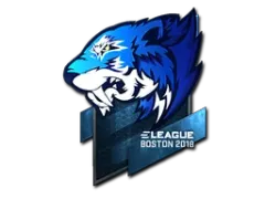 Naklejka | Flash Gaming (foliowana) | Boston 2018