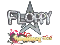 Pegatina | floppy (Glitter) | Shanghai 2024