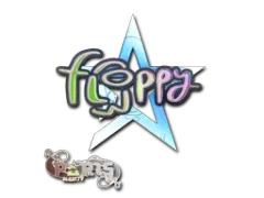 Наліпка | floppy (голографічна) | Париж 2023