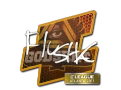 Abțibild | flusha | Atlanta 2017