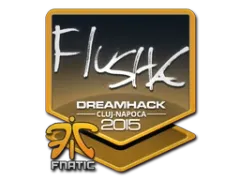 Abțibild | flusha | Cluj-Napoca 2015