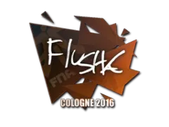 Aufkleber | flusha | Köln 2016