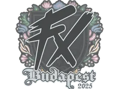 Sticker | Fluxo | Budapest 2025