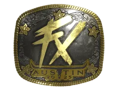 Aufkleber | Fluxo (Gold) | Austin 2025