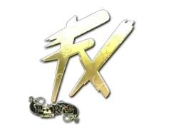 Sticker | Fluxo (Gold) | Paris 2023