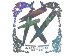 Klistermærke | Fluxo (Holo) | Austin 2025