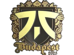 Sticker | fnatic (Gold) | Budapest 2025