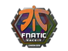 Klistermärke | Fnatic (Holo) | London 2018