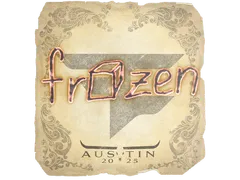 Naklejka | frozen | Austin 2025