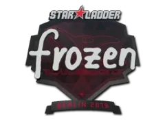 Klistermærke | frozen | Berlin 2019