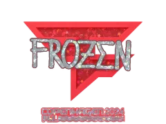 Sticker | frozen (Glitter) | Copenhagen 2024