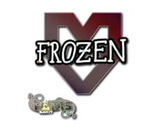 Çıkartma | frozen (Parıltılı) | Paris 2023