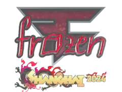 Sticker | frozen (Glitter) | Shanghai 2024