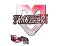 Sticker | frozen (Holo) | Paris 2023