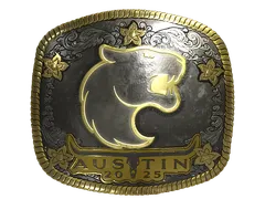 Abțibild | FURIA (Gold) | Austin 2025