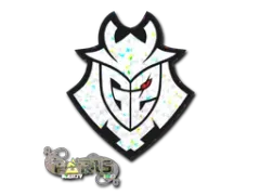 Aufkleber | G2 Esports (Glitzer) | Paris 2023