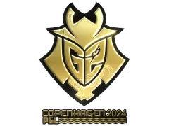 Sticker | G2 Esports (Gold) | Copenhagen 2024