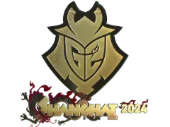 Naklejka | G2 Esports (Gold) | Shanghai 2024