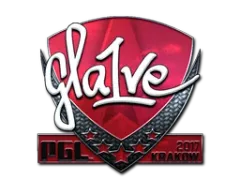 Наліпка | gla1ve (лискуча) | Краків 2017