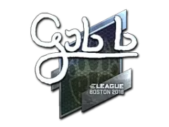 Pegatina | gob b (reflectante) | Boston 2018